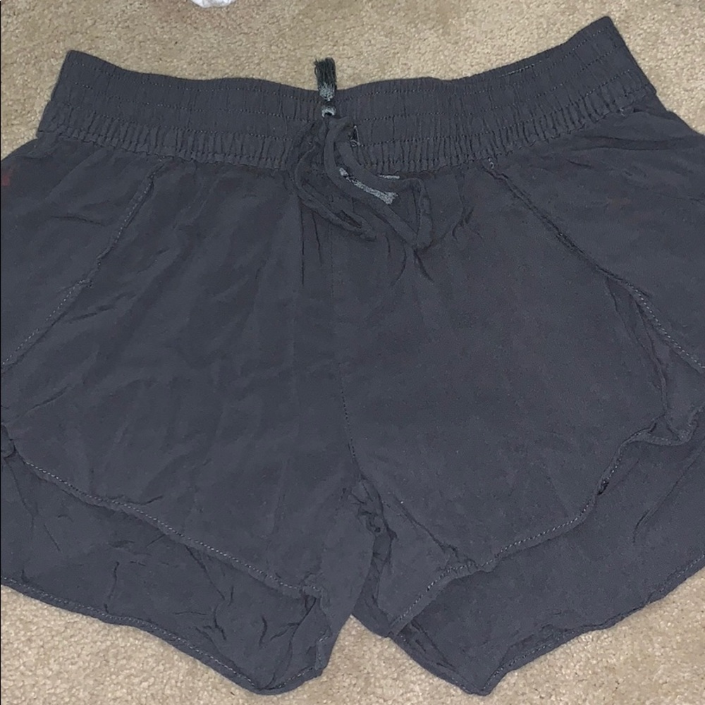 grey comfy shorts